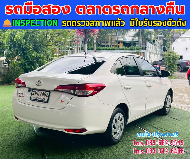 🚘ปี2022 Toyota Yaris Ativ 1.2 Entry ⭐ไมล์แท้ 8x,xxx กม. ⚙️เครื่องเบนซิน +LPG ✨เกียร์ออโต้ 6