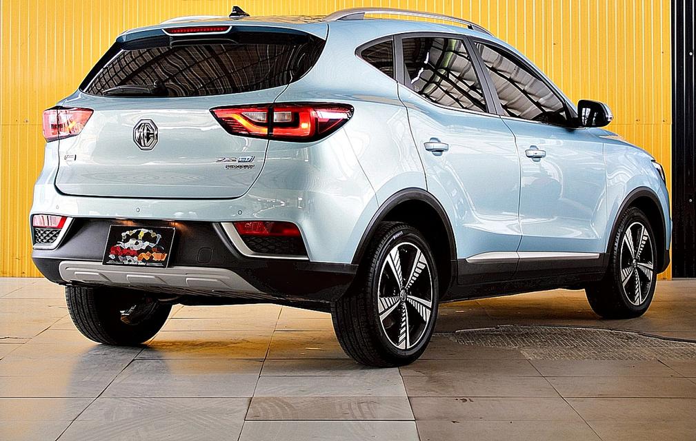 2020 MG ZS EV 100% สีฟ้า Como Blue เกียร์ออโต้ SUV ไฟฟ้าล้วน รูปที่ 4