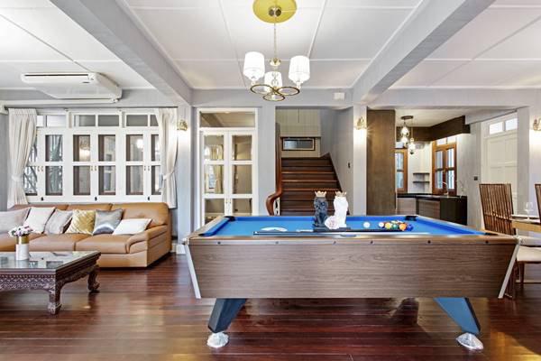 รูป URGENT Private Luxury Pool Villa for RENT near BTS / MRT 400 sqm. Private Pool Villa House 5