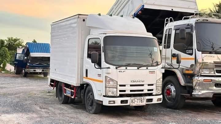 ISUZU NMR 130 แรง ปี 60 รถบรรทุก 6 ล้อเล็ก มือ 2