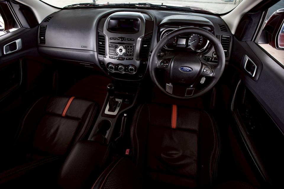 Ford Ranger 3.2 Wildtrak 4x4 Hi-Lander Double Cab เกียร์ AT ปี 2014 สีส้ม แต่งครบสวยๆ 15