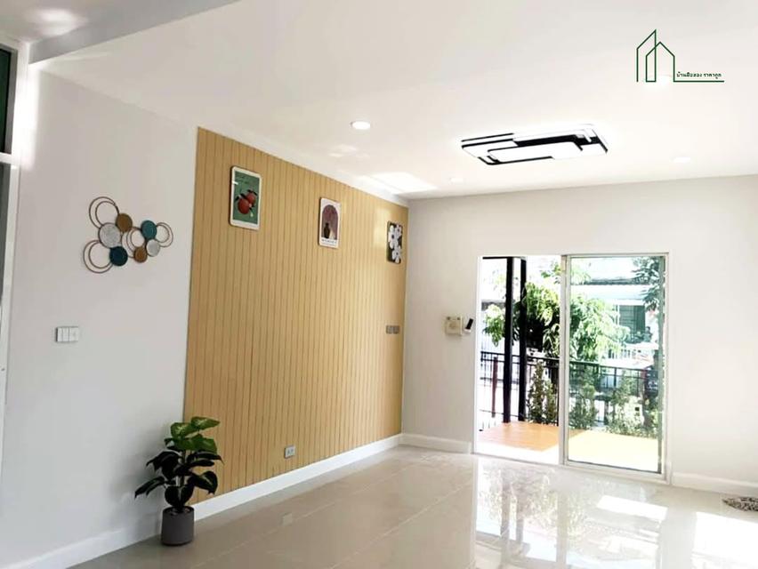 บ้านเดี่ยวหลังมุม หมู่บ้านเพอร์เฟค พาร์ค สุวรรณภูมิ เฟส 2 ถนนร่มเกล้า ฟรีโอน 6