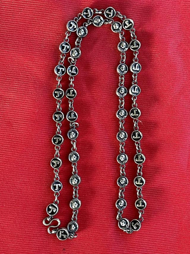 สร้อยนะโม หลวงพ่อท่านคล้าย สร้อยนะโมถมเงิน ปี2508 ยุคแรก 7