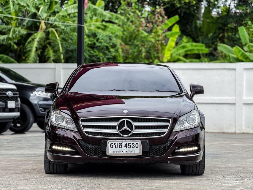 รหัสรถ WRT4530 2012 BENZ CLS-CLASS, 250 โฉม W218 ปี11-18 สีนำ้ตาล ดีเซล 2.1 L turbo