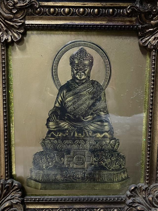 กรอบรูปภาพจำลอง หลวงปู่ไต้ฮงกง หรือ ไต้ฮงโจวซือ มูลนิธิปอเต็กตึ๊ง กรอบรูปแขวนผนัง 2