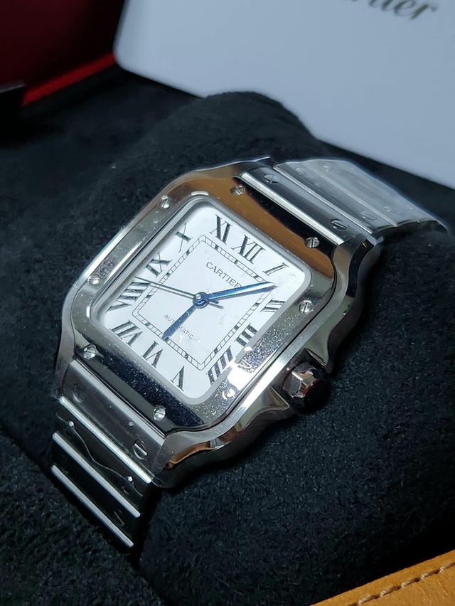 Cartier Santos M นาฬิกาของแท้ 2