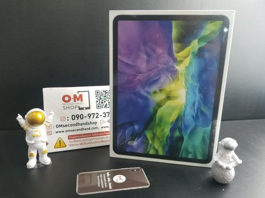 iPad Pro (2020) 11" 1TB wifi+Cellular สี Silver ศูนย์ไทย ใหม่มือ 1 ยังไม่แกะซีล แท้ ครบกล่อง เพียง 32,900 บาท  1