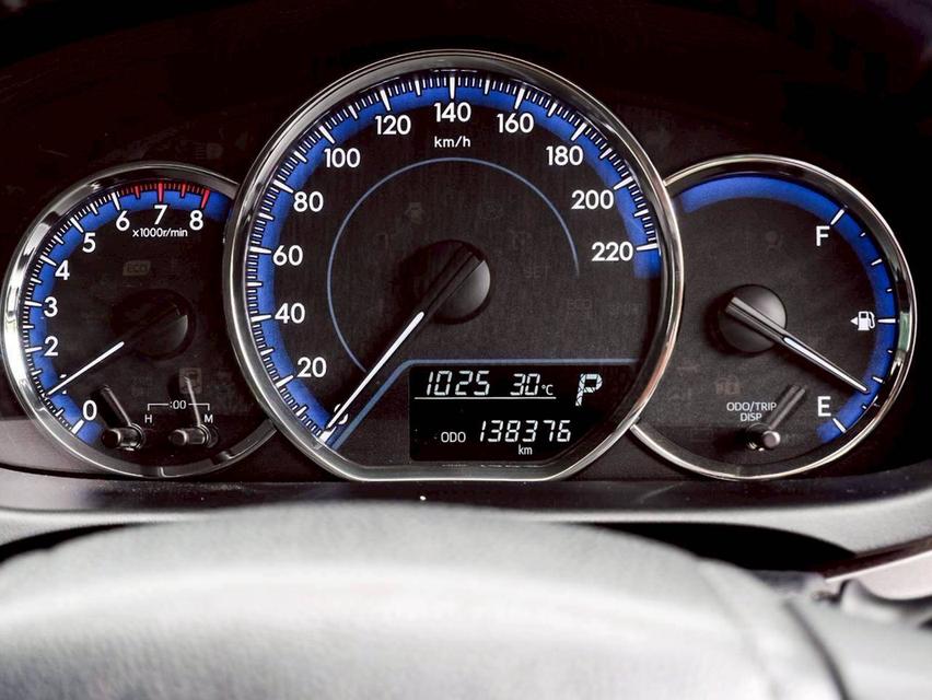 Toyota Yaris ativ 1.2 E สีดำ ปี 2018 15