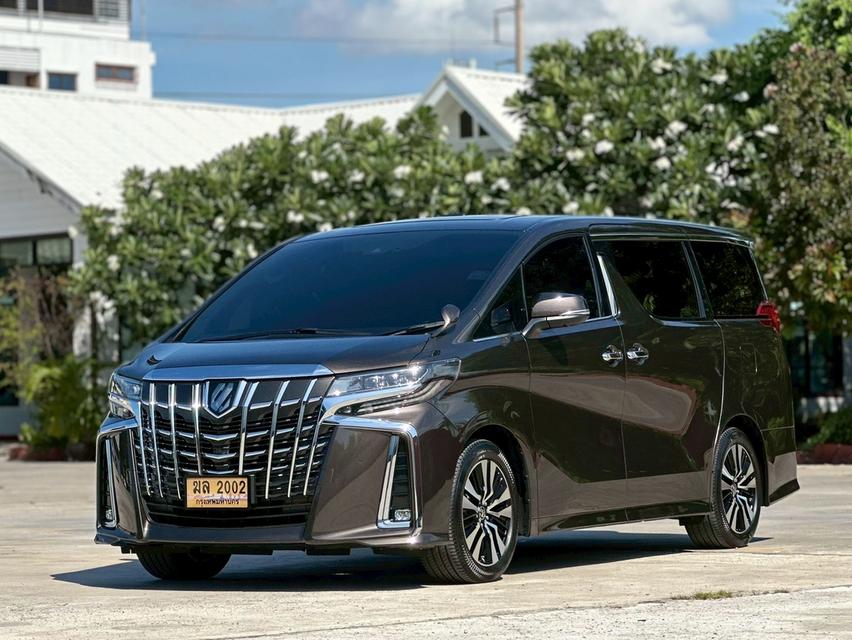 รหัสรถ PAT2002 Toyota Alphard 2.5 SC Package รุ่นท๊อปสุด (Minorchange) สีน้ำตาล ปี 2022  1