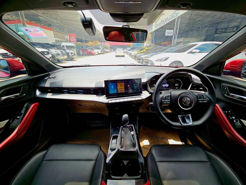 รหัสรถ SEZ5248 MG 5 1.5 D+ Sunroof เกียร์ ออโต้ เบนซิน สี แดง ปี 2022 8