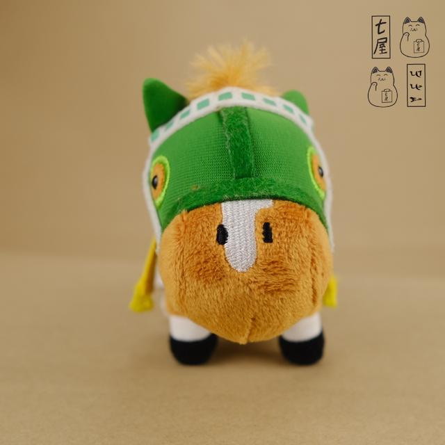 พวงกุญแจ ตุ๊กตา ต้าวอ้วน・ม้าแข่ง・ไซเลนส์・ซูซุกะ  🏇💨 Silence Suzuka・Mascot Keychain 13 cm ✅ SK Japan・Thoroughbred Collection・39th Takarazuka Kinen รูปที่ 2