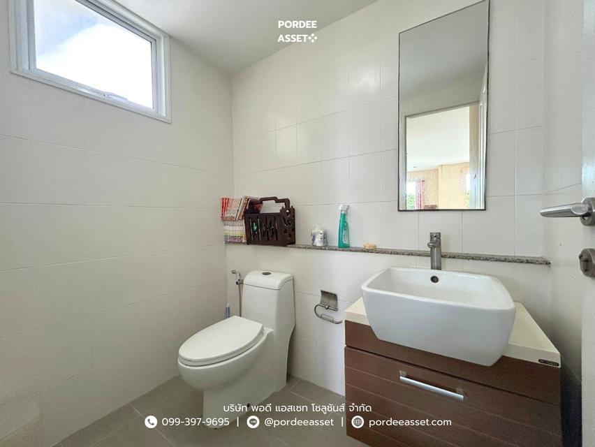 ขาย!! ฮาบิเทีย ราชพฤกษ์ (หลังริม 60 ตร.ว.) ติดถนน 345 ใกล้ โรบินสัน ราชพฤกษ์ปากเกร็ด บางคูวัด เมืองปทุมธานี : Habitia Ratchapruek 13