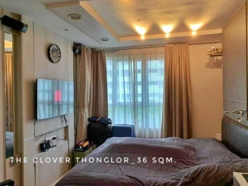 ให้เช่า คอนโด 1 bedroom The Clover ทองหล่อ (เดอะ โคลเวอร์ ทองหล่อ เรสซิเดนซ์) 36 ตรม. easy travel around Sukhumvit Ekkam