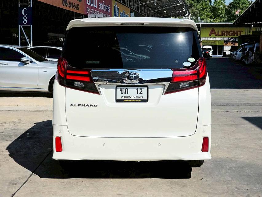 รหัสรถ SEZ12 Toyota Alphard 2.5 SC Package เกียร์ ออโต้ เบนซิน สี ขาว ปี 2017 5