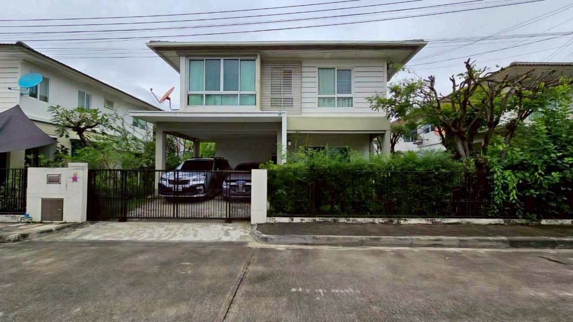 ขายด่วน บ้านเดี่ยว 2 ชั้น หมู่บ้านชัยพฤกษ์ บางใหญ่(เฟส 4)  ตำบลเสาธงหิน อำเภอบางใหญ่ จังหวัดนนทบุรี อยู่ต้นๆโครงการ 4