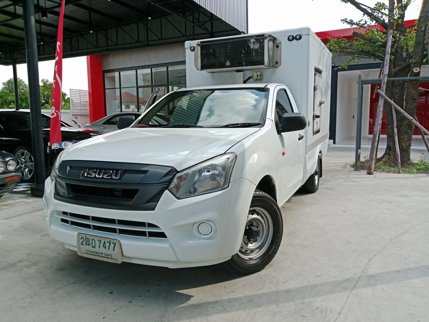 ขายรถ Isuzu D-max 1.9 spark B Pickup ตู้เย็น ปี 2018 สีขาว เกียร์ธรรมดา