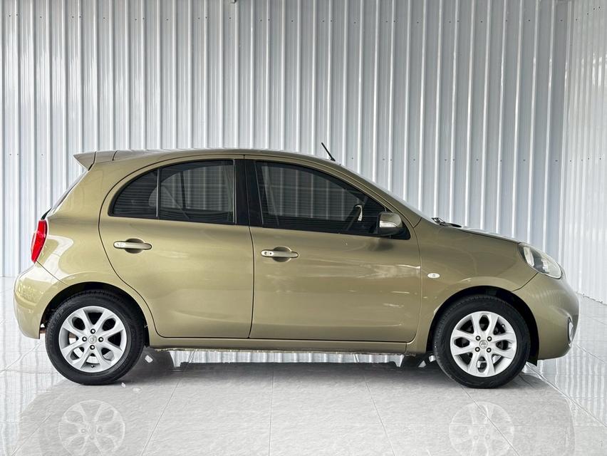 Nissan March 1.2VL เบนซิน เกียร์ออโต้  ปี2013จด2015 7