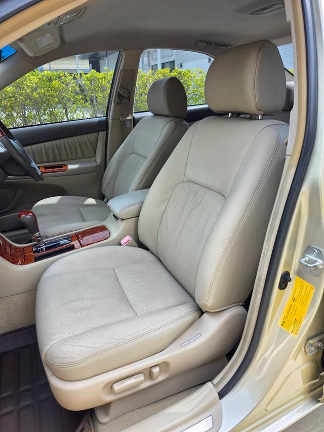 Toyota Camry 2.4 Q สีทอง ปี 2005 ไมล์ 170,000กม. 9
