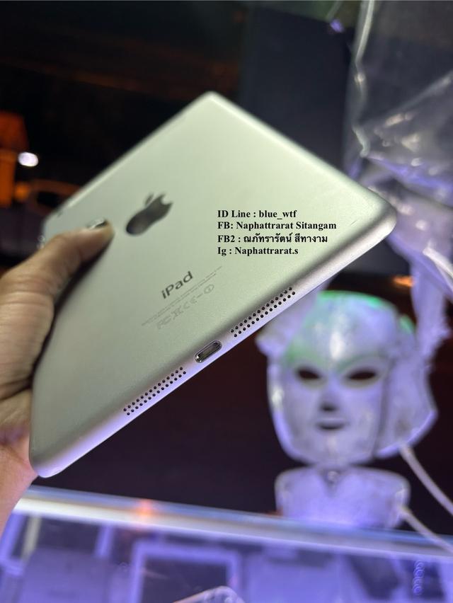 IPad mini2 64GB TH ใส่ซิมได้ WiFiได้ไม่ติดIcloudรีเซ็ตแล้ว โหลดแอพได้ ใช้งานปกติ  6