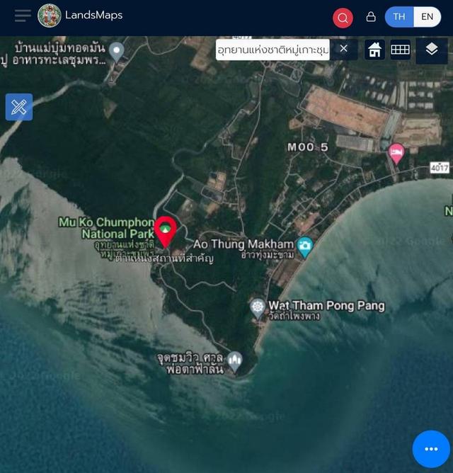 ขายที่ดินสวย ทำเลดี ติดทะเล ติดภูเขา 11 ไร่ ปากน้ำ ชุมพร 3