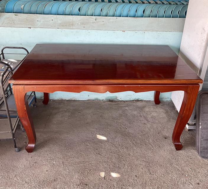 โต๊ะไม้ประดู่แผ่นเดียว ขนาดยาว150ซม โต๊ะทำงานไม้ประดู่ 2