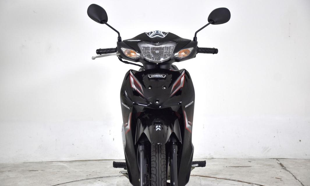 Honda Wave 110i สีดำ/แดง