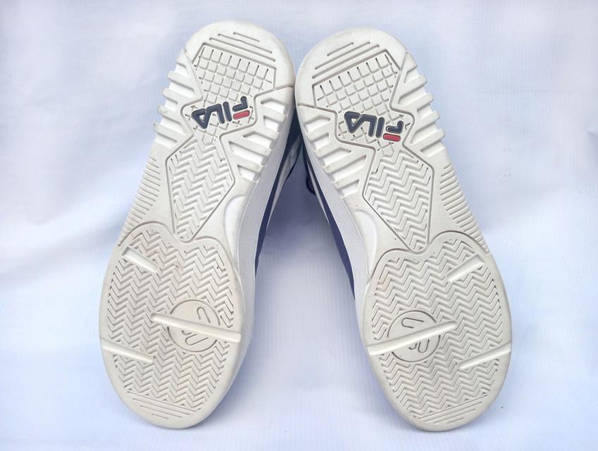 FILA ผ้าใบหุ้มข้อมือสอง สีม่วง สภาพสวย จัดส่งฟรี!!! เก็บปลายทาง 4
