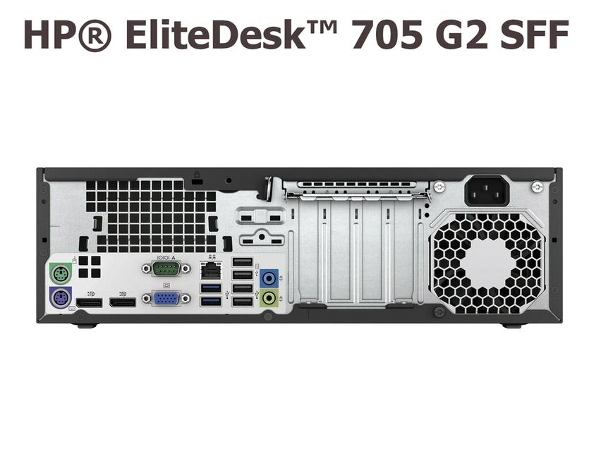 คอมพิวเตอร์เดสก์ท็อป HP® EliteDesk™ 705 G2 SFF With Upgraded-Parts เฉพาะตัวเครื่อง (ไม่รวมจอภาพ) ราคาขาย 2,590 บาท รวมค่าส่งแบบEMSทั่วไทย 6