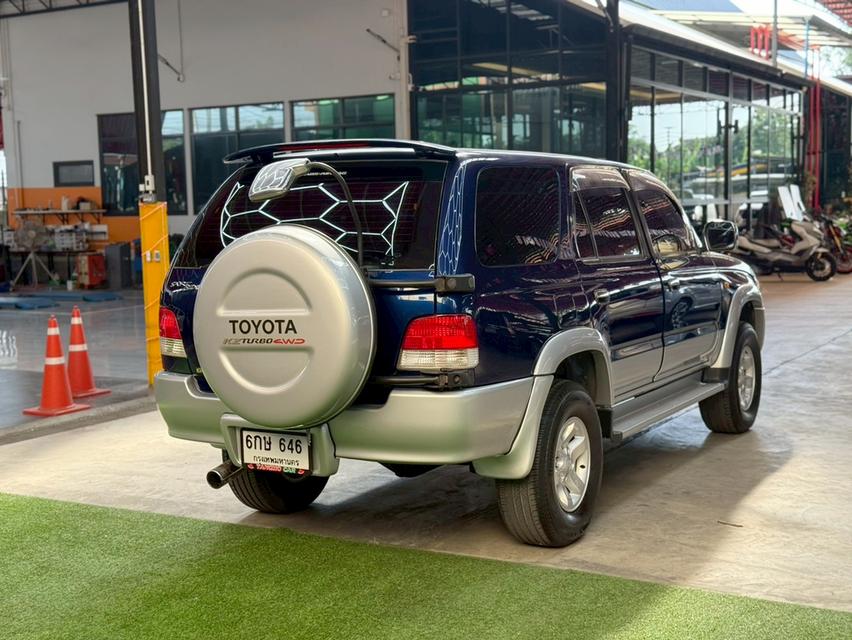 TOYOTA SPORT RIDER 3.0 KZ TURBO 4WD ปี2001รถบ้านแท้ น่าเก็บไว้สะสม พร้อมใช้งาน 4