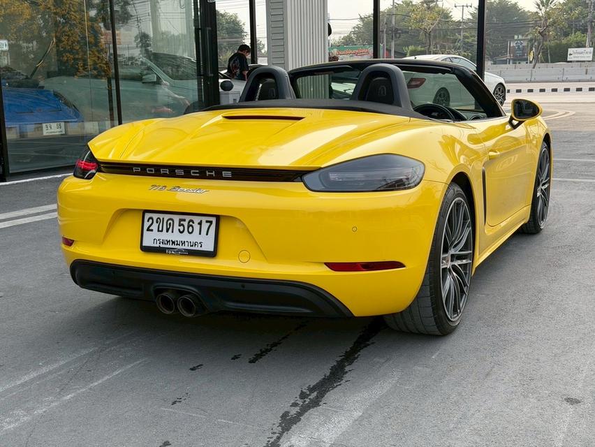 รหัสรถ KPV5617 2020 PORSCHE 718 BOXSTER 2.0 Turbo สึเหลือง รูปที่ 11