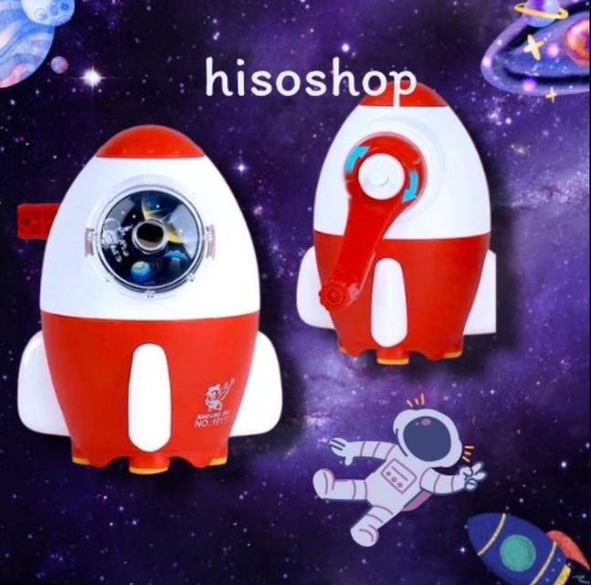 กบเหลาดินสอยานอวกาศ ที่เหลาดินสอรูปทรงจรวดน่ารัก หมุนด้วยมือ เครื่องเขียนเกาหลีอุปกรณ์สำนักงาน ดีไซน์สวยน่าใช้มากค่ะ