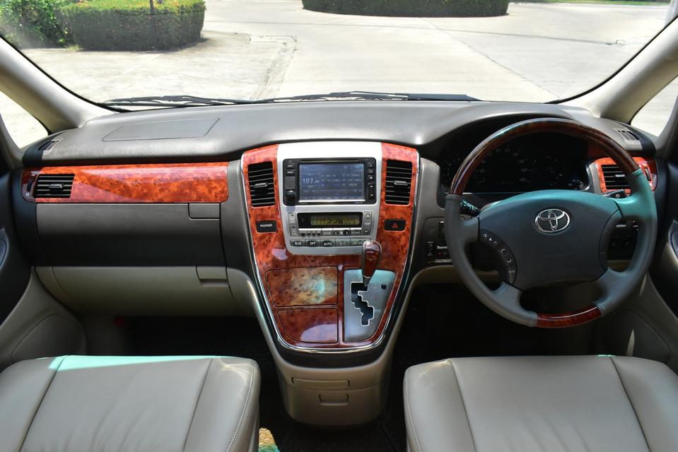 Toyota Alphard 3.0G V6 เครื่องยนต์: เบนซิน+LPG เกียร์ออโต้ รถสวย ไมล์ 160,000 กม. โทร.0922639576 เอ๋  15