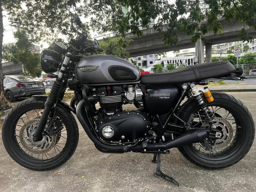 ปล่อยรถ Triumph Bonneville T120 Black ปี 2017