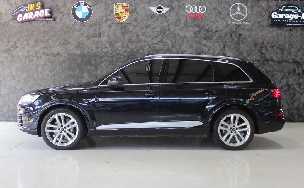 รหัสรถ JRS4994 พบกับรถเข้าใหม่ AUDI Q7 55 TFsi q S Line ปี 2018 สีดำ ดุๆ  6