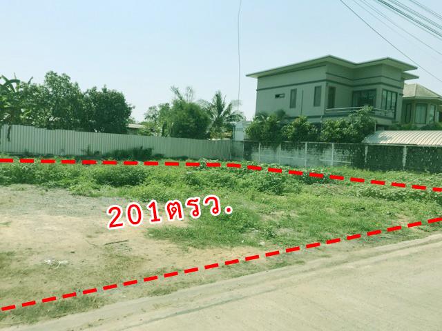 ขายที่ดิน 201 ตรว ซอยเฉลิมพระเกียรติ ร9 ซอย48 แยก 10-1 3
