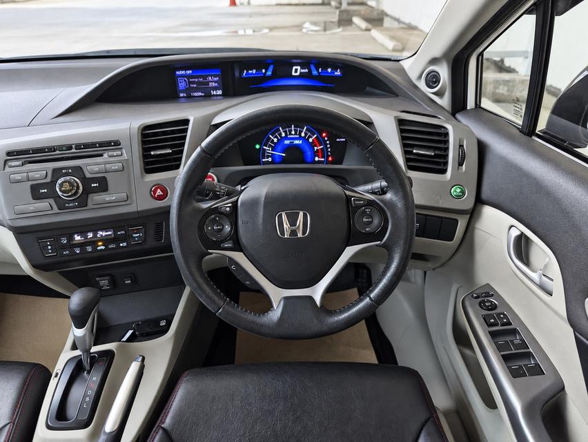(แจ้งรหัสรถ CAT2707)2014. HONDA CIVIC FB 1.5 Hybrid เบนซิล-ไฟฟ้า ออโต้ รูปที่ 11