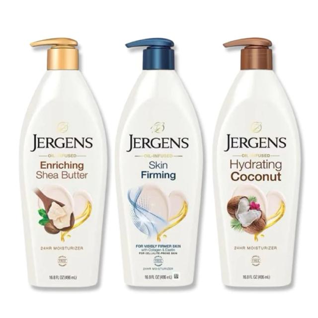 JERGENS OIL-INFUSED MOISTURIZER LOTION ออยล์-อินฟิวส์ โลชั่น 496มล. 2