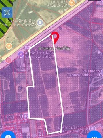 ขายที่ดินศรีราชาชลบุรี เสนอขายที่ดิน ติดถนน 331เนื้อที่ 161 ไร่ ผัง สีม่วงลาย สาธารณะณูปโภคครบ เป็นพื้นที่สีม่วง EEC รอง 1