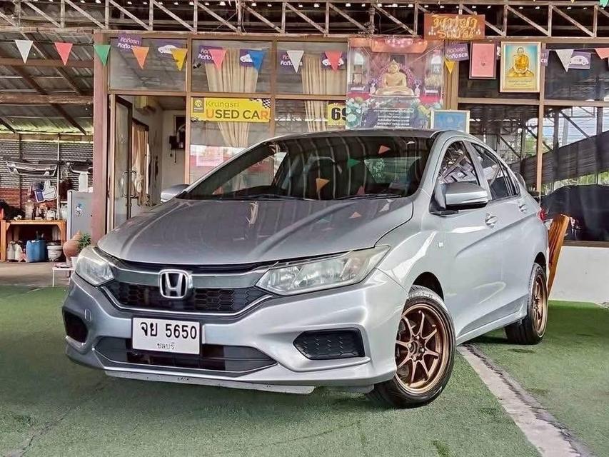 Honda City HONDA CITY 1.5S 2017✨✨เก๋งแบรนด์ฮิต แต่งหล่อครบ พร้อมใช้งาน✨✨ออกรถ 0️⃣ บาท🌟 ฟรีดาวน์ 🌟✅ฟรี พรบ ✅ ภาษี