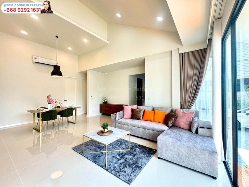 บ้านสร้างใหม่หลุดจอง ราคาดีเยี่ยม พร้อมเฟอร์นิเจอร์ครบ ฟังก์ชันจัดเต็ม ใกล้ทางด่วน-สุขุมวิท-หาดจอมเทียน! **#รหัสทรัพย์419** 8