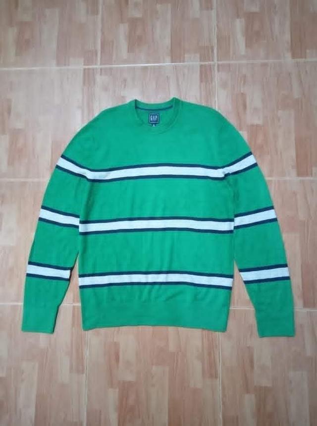 GAP เสื้อสไตล์ไหมพรมสีสด ผ้าไม่หนา ใส่สบายๆ นิ่มเนียน ไม่ระคายตัว สภาพดี สะอาด ไม่มีตำหนิ