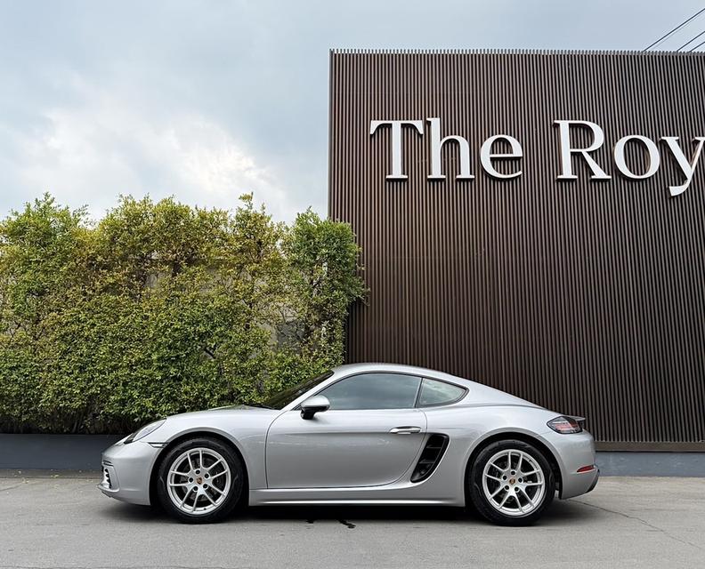 รหัสรถ AP991 Porsche Cayman 718  ปี2019 สี gt silver metallic รูปที่ 4