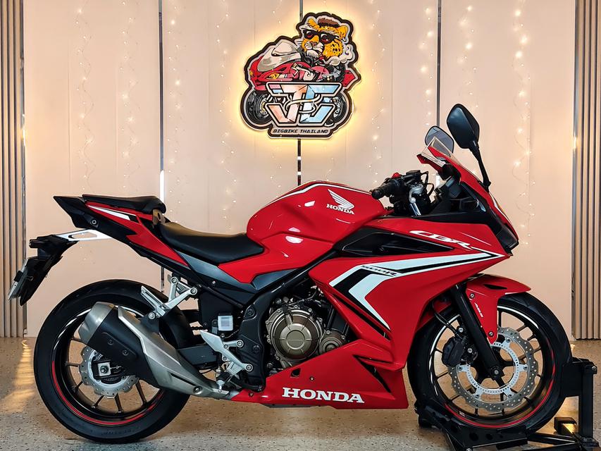 ✨️ สวย เดิม ใส ✨️ HONDA CBR500R รถกลางปี 2021 มือเดียวออกห้าง รูปที่ 10