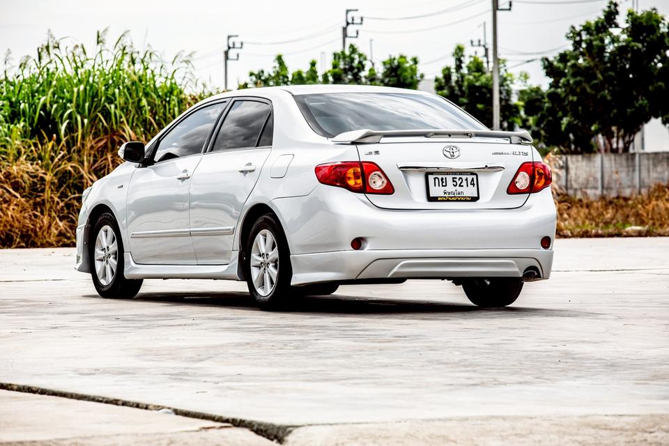 Toyota Altis 1.6E ปี 2009 เกียร์ออโต้ สีเทา สวยสภาพดี 7