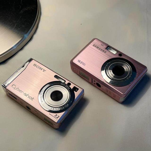  ขายกล้อง Sony มือสอง สีชมพู 3