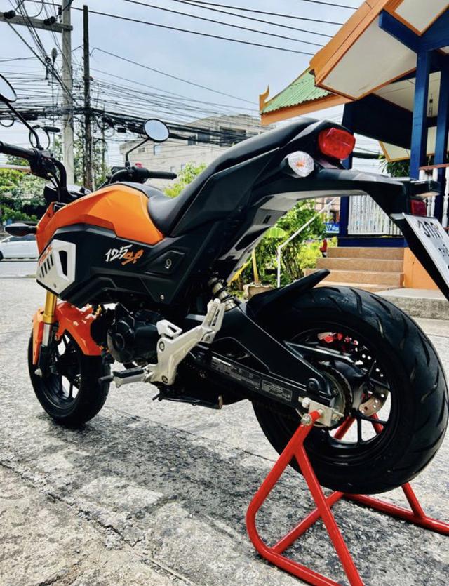 Honda Msx125 สีส้มดำ 3