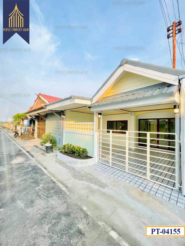 ทาวน์เฮาส์ชั้นเดียวพร้อมอยู่หมู่บ้านตะวันงามบางใหญ่