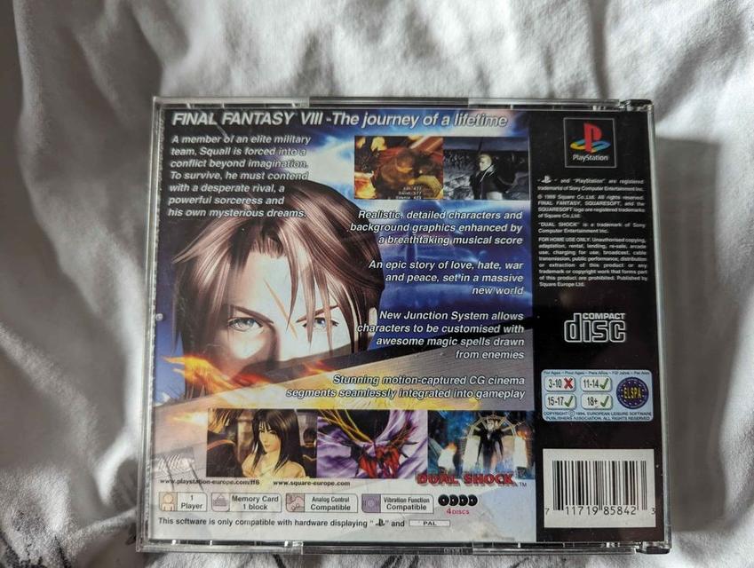 Playstation 1 Final Fantasy VIII แผ่นแท้ 3