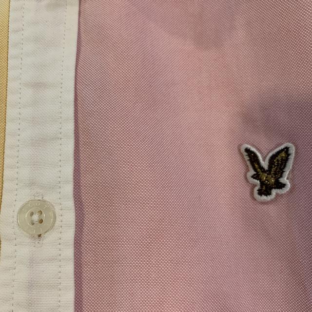 เสื้อเชิ้ต ผ้า Oxford ลาย Multi Color Lyle & Scott รูปที่ 10