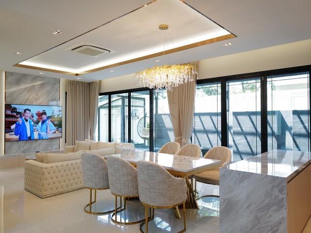 ให้เช่าบ้านเดี่ยวหรู 120 ตรว 4 ห้องนอน โครงการ The Pavilla กาญจนาภิเษก-บางบอน 3 สระว่ายน้ำส่วนตัว เฟอร์พร้อมอยู่ 3